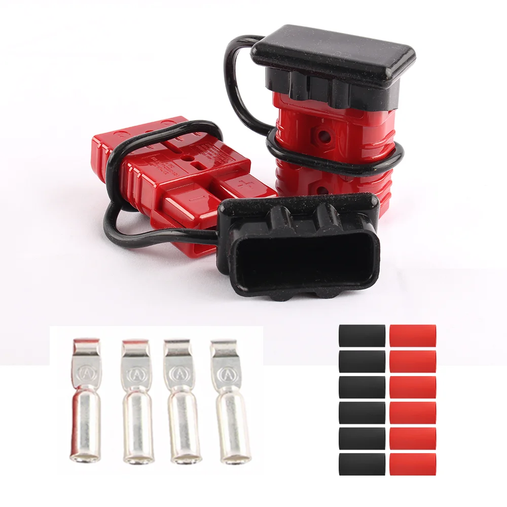 2-4Pack 50A/175A High Current Power Double Pole Quick Connect/Disconnect Battery Charging Connector Plug Kit With Terminals
2-4Pack 50A/175A High Current Power Double Pole Quick Connect/Disconnect Battery Charging Connector Plug Kit With Terminals