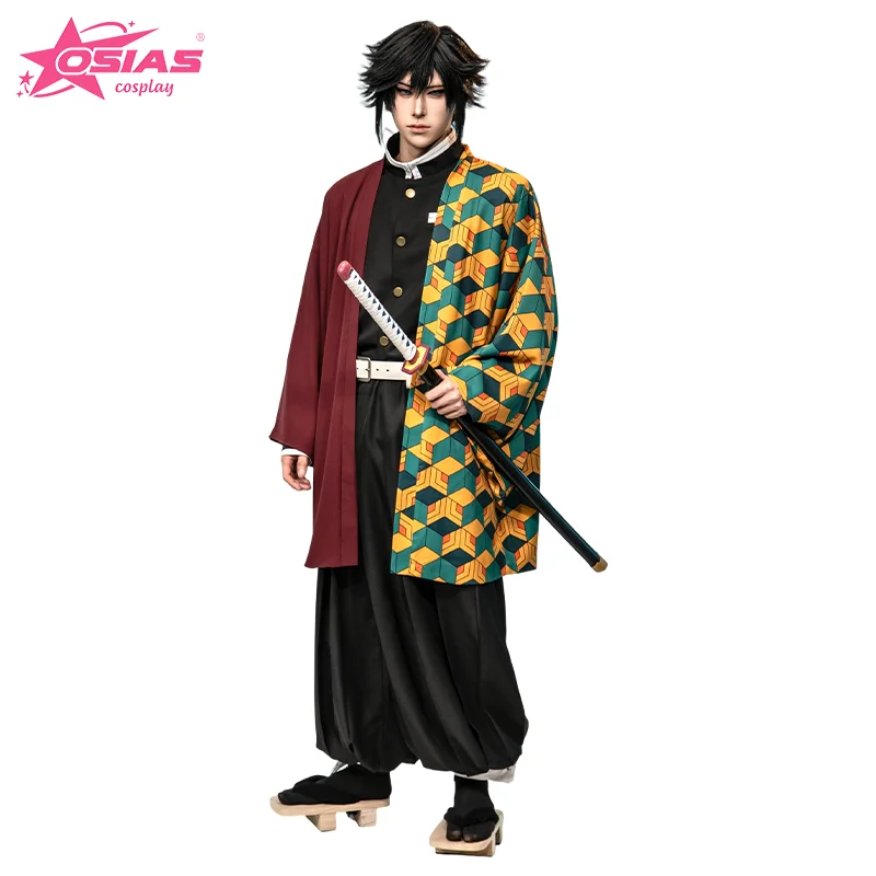 OSIAS Tomioka Giyuu Cosplay Costume Full Set - Heavyweight, Premium Embroidery, Shoulder Pads
OSIAS Tomioka Giyuu Cosplay Costume Full Set - Heavyweight, Premium Embroidery, Shoulder Pads
