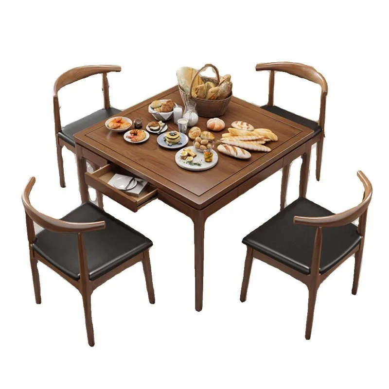 Square, dining table, square table and chairs, combination, dining room, household, simple, eight immortals table
Square, dining table, square table and chairs, combination, dining room, household, simple, eight immortals table