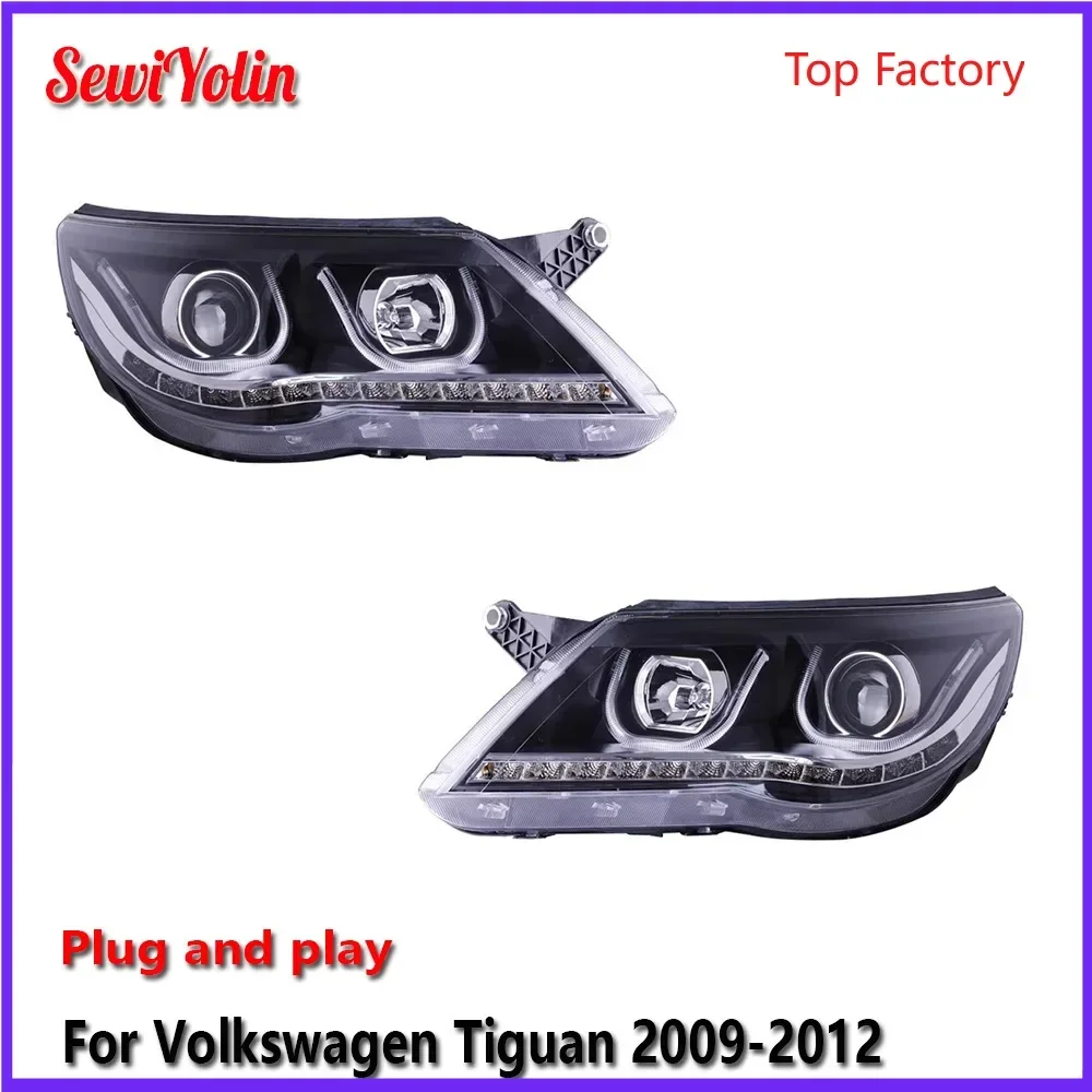 Car LED Headlight Light Assemblies For Volkswagen Tiguan 2009-2012 Auto Fog DRL Brake Turn Signal Lamp Plug And Play
Car LED Headlight Light Assemblies For Volkswagen Tiguan 2009-2012 Auto Fog DRL Brake Turn Signal Lamp Plug And Play
