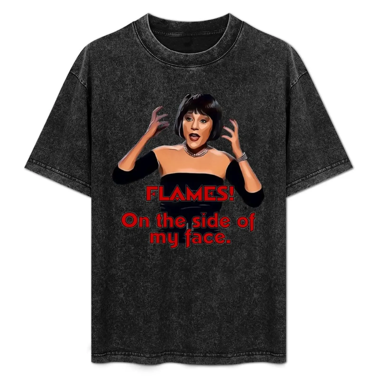 Flames! On the side of my face. Madeline Kahn - Mrs. - White T-Shirt graphic t shirts cotton t shirt men
Flames! On the side of my face. Madeline Kahn - Mrs. - White T-Shirt graphic t shirts cotton t shirt men