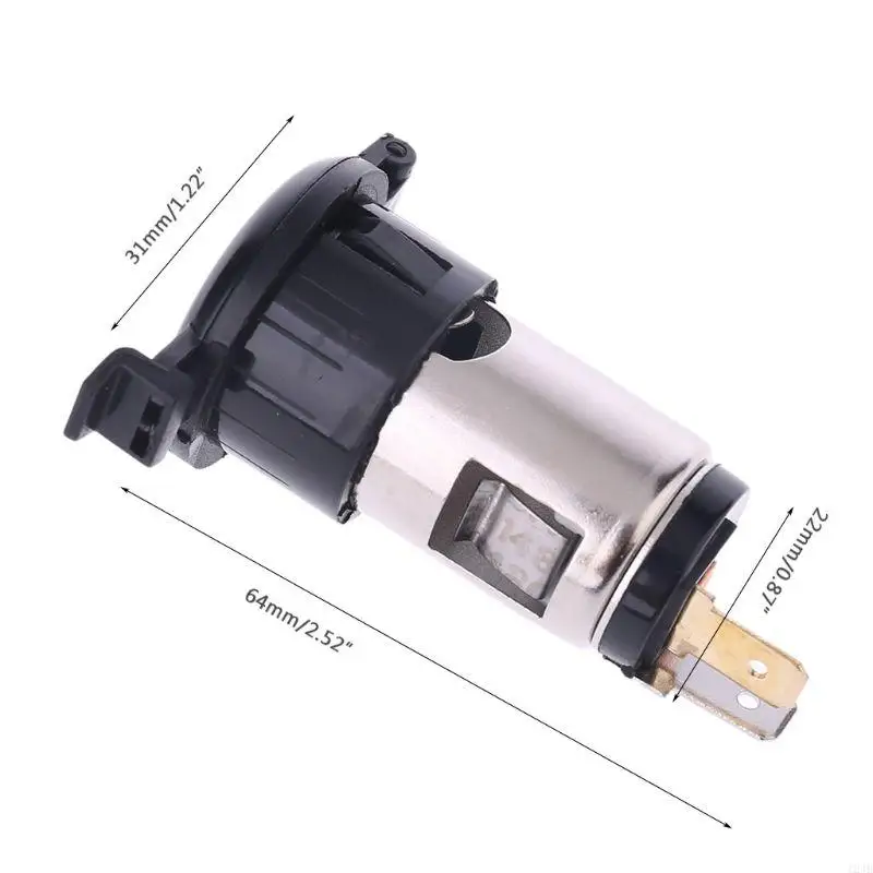 124B 12V 120W Universal Car Boat Tractor Cigarette Lighter Power Socket Outlet Plug
124B 12V 120W Universal Car Boat Tractor Cigarette Lighter Power Socket Outlet Plug
