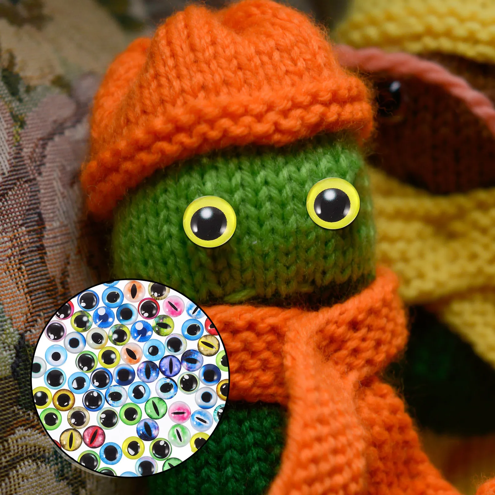 100Pcs Artificial Eyes Creative Decorative Fake Eyes for DIY Crafts Animal Accessories Eyeballs Eyeball Eyeball
100Pcs Artificial Eyes Creative Decorative Fake Eyes for DIY Crafts Animal Accessories Eyeballs Eyeball Eyeball