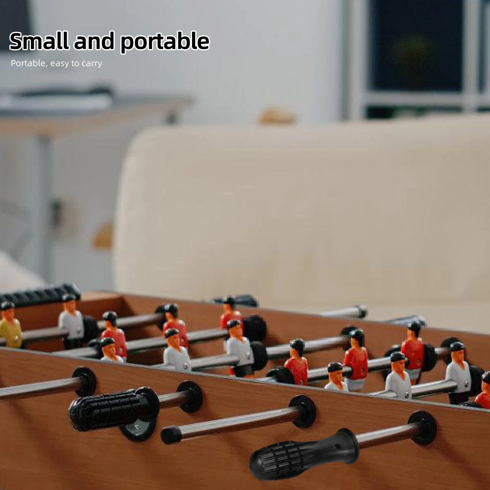 4 Pcs Desktop Football Player Foosball Accessories Table Footballs Handles Grip Soft Replacement Parts 
4 Pcs Desktop Football Player Foosball Accessories Table Footballs Handles Grip Soft Replacement Parts