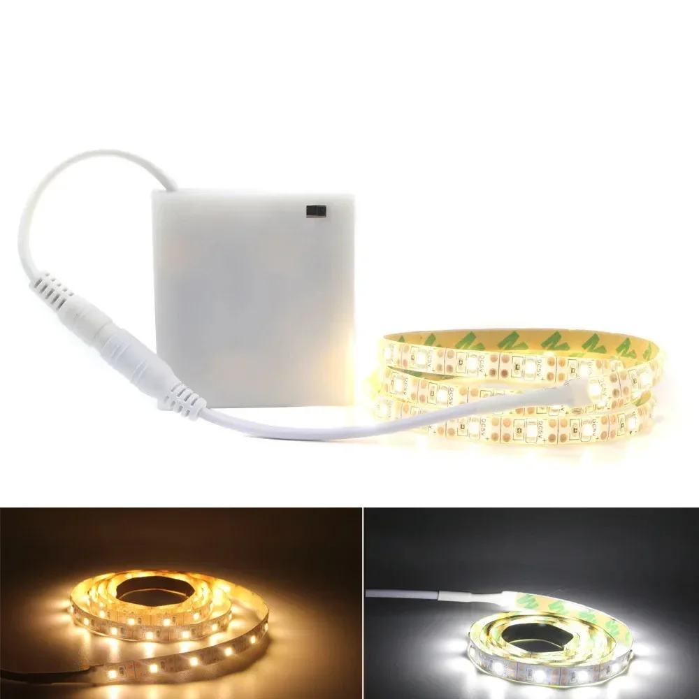 Battery Operated LED Strip Lights SMD2835 60LEDs/m 1M 2M 3M 4M 5M Flexible Stripe Waterproof WW CW Tape Lamp 5V TV Backlight
Battery Operated LED Strip Lights SMD2835 60LEDs/m 1M 2M 3M 4M 5M Flexible Stripe Waterproof WW CW Tape Lamp 5V TV Backlight