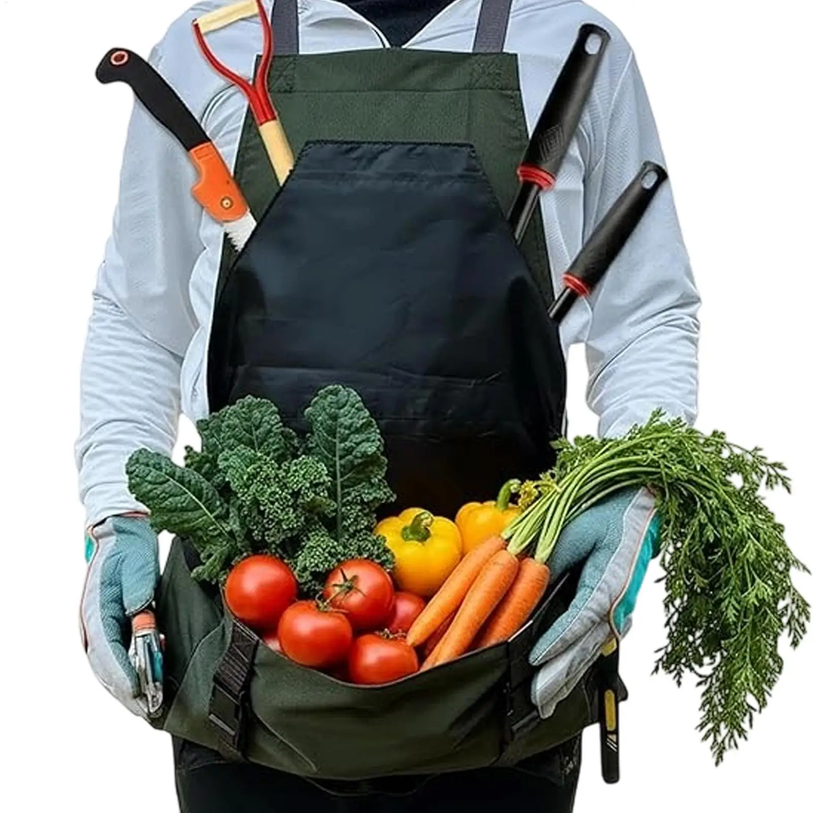 Harvest Apron Waterproof Outdoor Picking Large Pocket Apron Gardening Quick Release Harvest Apron Backpack Tool Apron Picking
Harvest Apron Waterproof Outdoor Picking Large Pocket Apron Gardening Quick Release Harvest Apron Backpack Tool Apron Picking