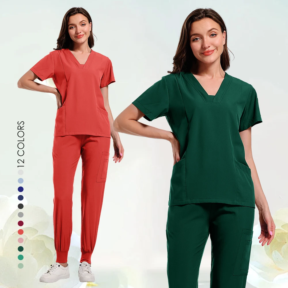 Breathable lightweight fabric doctor and nurse clinical work clothes dental clinic pet hospital nursing work clothes anti-static
Breathable lightweight fabric doctor and nurse clinical work clothes dental clinic pet hospital nursing work clothes anti-static