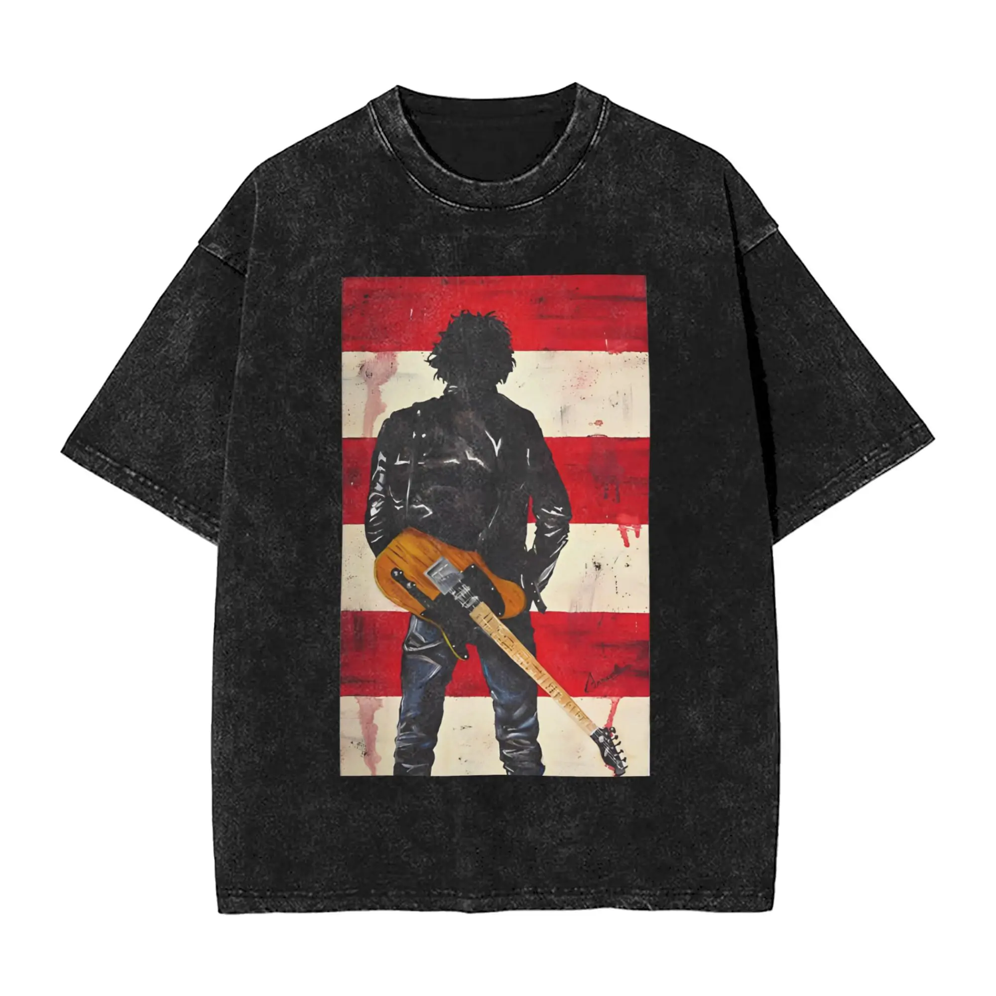 World Bruce Springsteens The Boss Rock Music Tour Men's T Shirt Washed Vintage Tees Cotton Plus Size Clothing
World Bruce Springsteens The Boss Rock Music Tour Men's T Shirt Washed Vintage Tees Cotton Plus Size Clothing