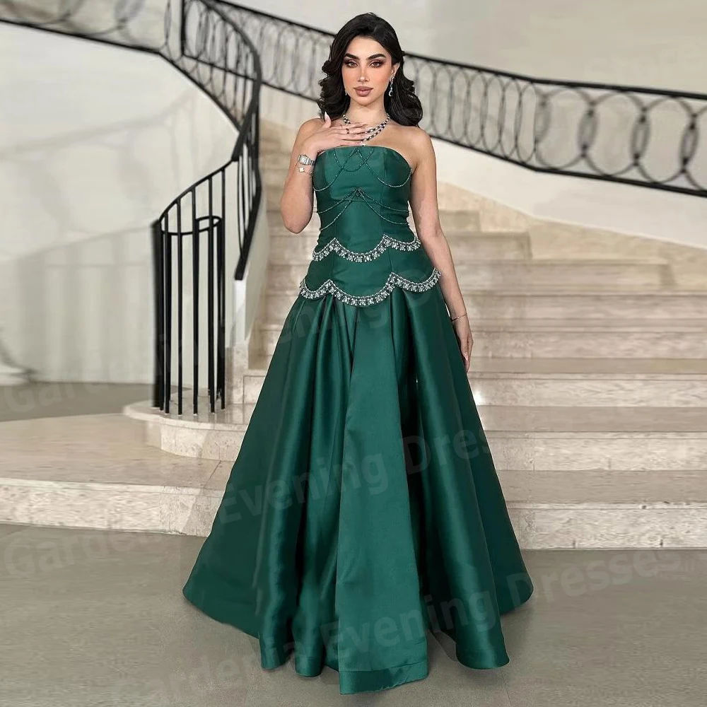 Простые зеленые женские вечерние платья трапециевидной формы без бретелек, платья для выпускного вечера по индивидуальному заказу, без рукавов فساتين алиن esaبات Gracias Robe De Soirée
Простые зеленые женские вечерние платья трапециевидной формы без бретелек, платья для выпускного вечера по индивидуальному заказу, без рукавов فساتين алиن esaبات Gracias Robe De Soirée