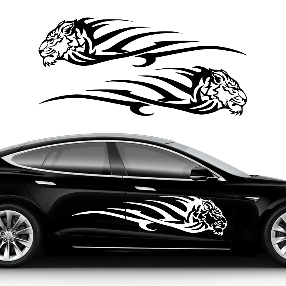 Car Both Side Sticker Graphics Tiger Custom Decoration Vinyl Film Waterproof Decor Decal Motorcycle Auto Tuning Para Accessories
Car Both Side Sticker Graphics Tiger Custom Decoration Vinyl Film Waterproof Decor Decal Motorcycle Auto Tuning Para Accessories