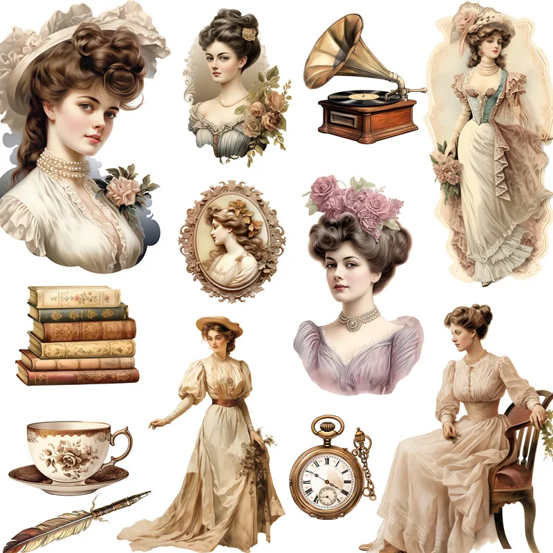 Retro Palace Ladies Stickers Crafts And Scrapbooking stickers kids toys book Decorative sticker DIY Stationery
Retro Palace Ladies Stickers Crafts And Scrapbooking stickers kids toys book Decorative sticker DIY Stationery