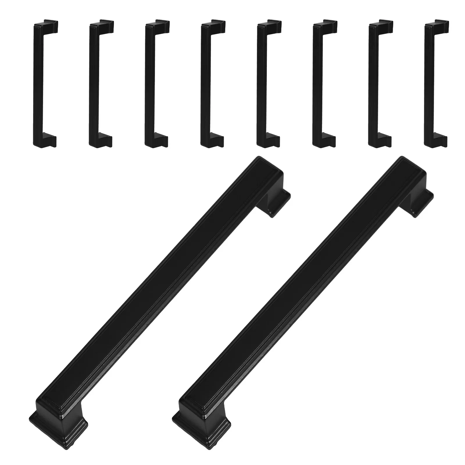 10Pcs Vintage Black Aluminum Cabinet Handles Retro Drawer Pulls for Kitchen Cupboards Dresser Wardrobe Doors Farmhouse Hardware
10Pcs Vintage Black Aluminum Cabinet Handles Retro Drawer Pulls for Kitchen Cupboards Dresser Wardrobe Doors Farmhouse Hardware