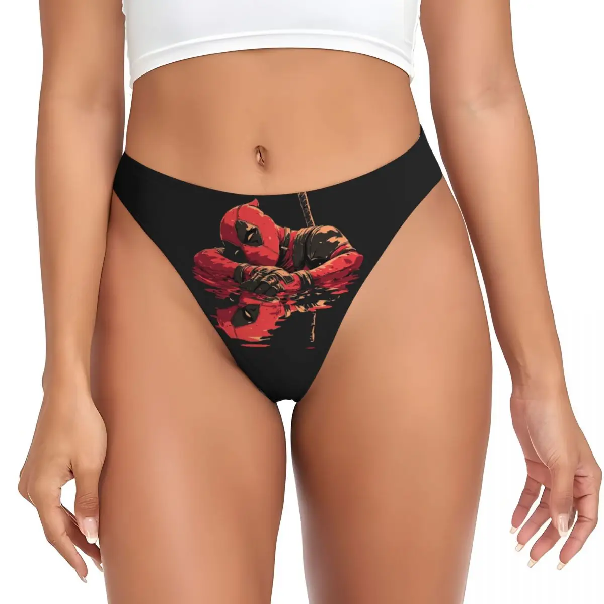 Custom Deadpool G-string Thongs Women Breathable Stretch Panties Underwear
Custom Deadpool G-string Thongs Women Breathable Stretch Panties Underwear