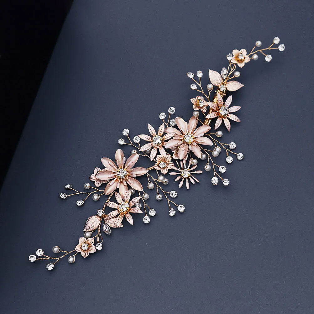 Alloy Pearl Crystal Hairpins Lightweight Safe Durable Women Barrettes Lady Hair Pins Wedding Party Accessories Simulated Flower
Alloy Pearl Crystal Hairpins Lightweight Safe Durable Women Barrettes Lady Hair Pins Wedding Party Accessories Simulated Flower