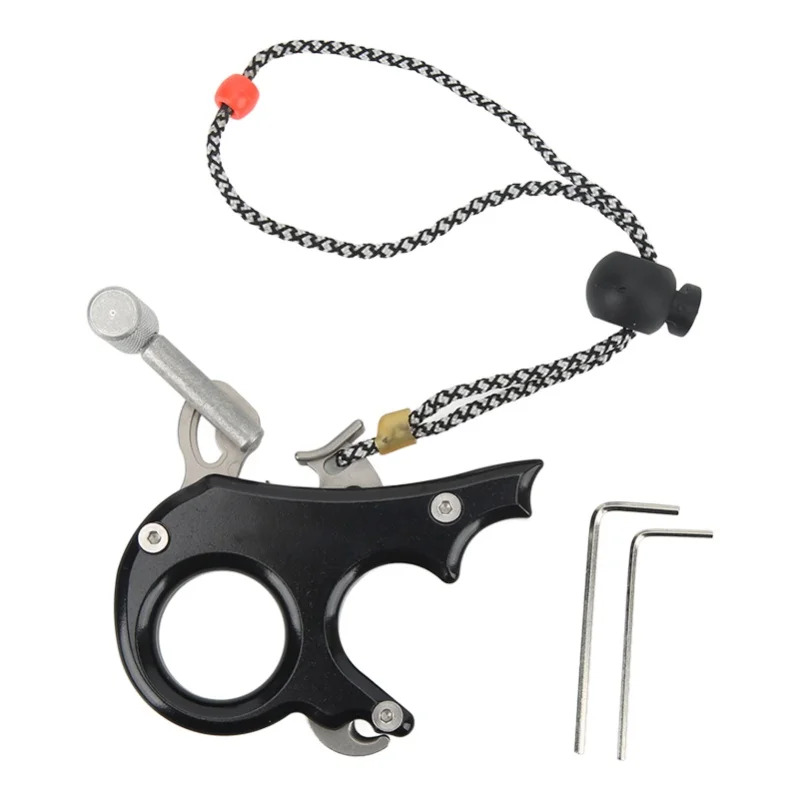 Archery Thumb Trigger Aluminum Alloy Compound Bow Release Aids 3 Finger Grip Caliper For Outdoor Hunting Shooting Accessories
Archery Thumb Trigger Aluminum Alloy Compound Bow Release Aids 3 Finger Grip Caliper For Outdoor Hunting Shooting Accessories