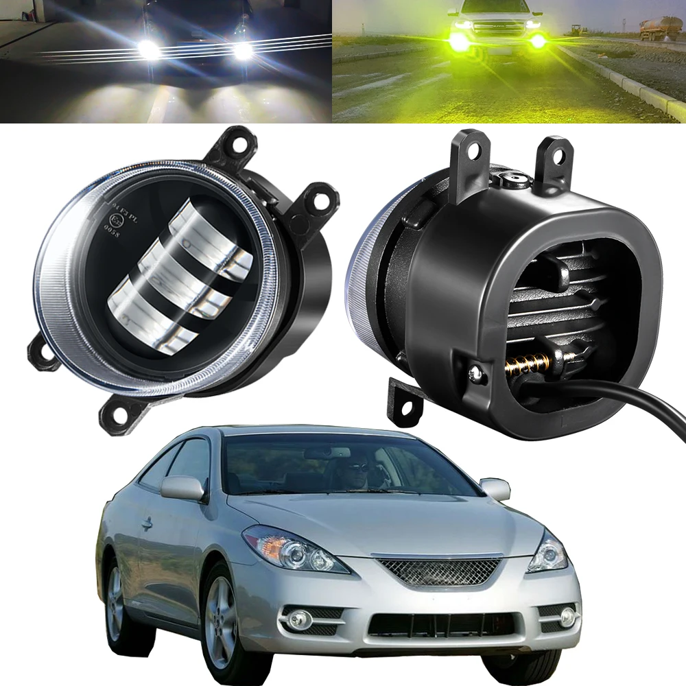 2 х автомобильные правые + левые противотуманные фары в сборе для Toyota Solara 2006 2007 2008 светодиодные противотуманные фары дневного света DRL 30 Вт 6000LM 12 В
2 х автомобильные правые + левые противотуманные фары в сборе для Toyota Solara 2006 2007 2008 светодиодные противотуманные фары дневного света DRL 30 Вт 6000LM 12 В