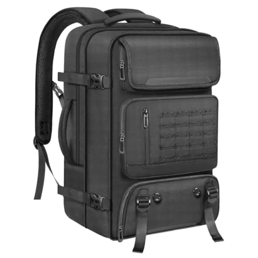 Carry On Backpack with Shoe Compartment, Large Expandable Travel Backpack for Men, Long-Term Durability Weekender Bag Luggage B
Carry On Backpack with Shoe Compartment, Large Expandable Travel Backpack for Men, Long-Term Durability Weekender Bag Luggage B