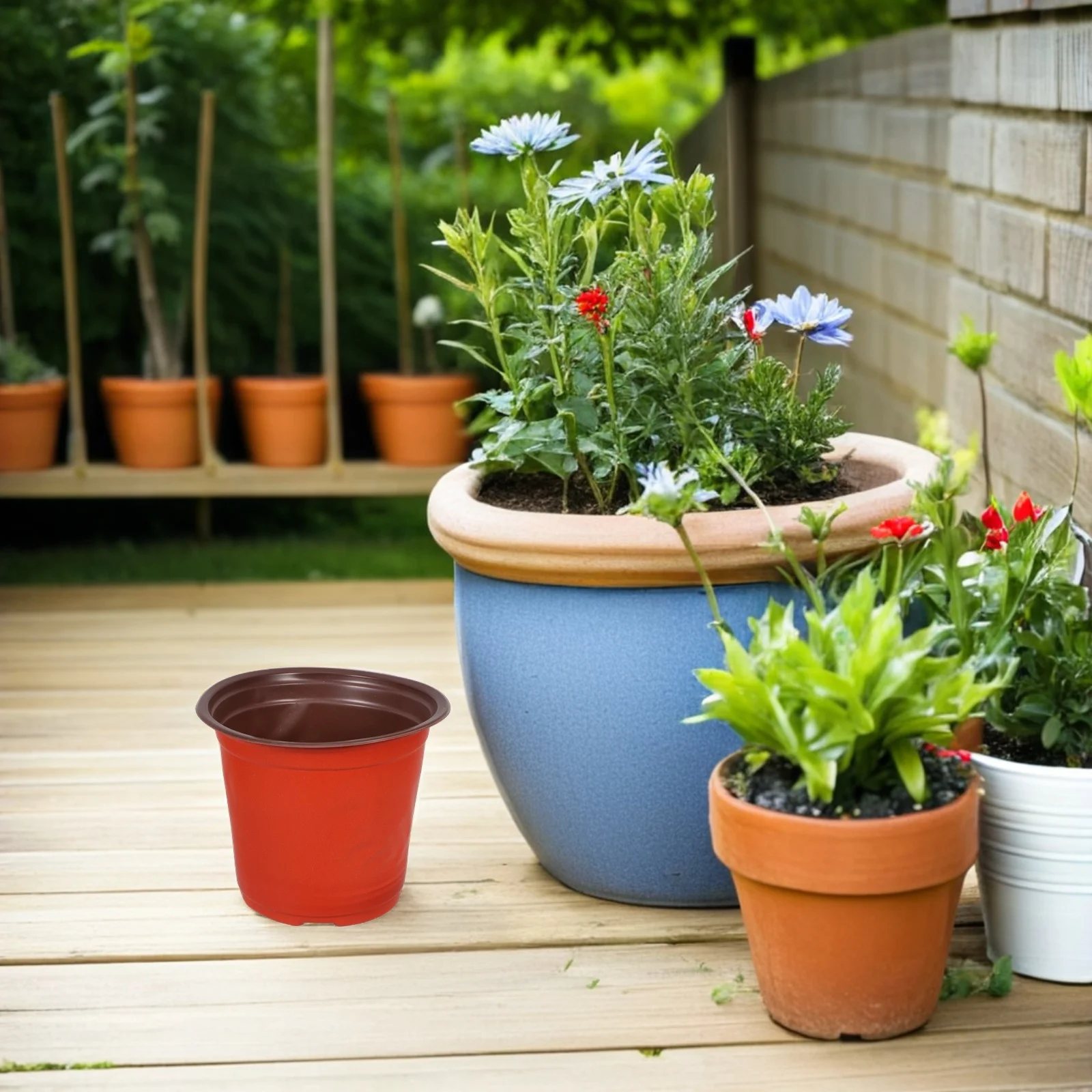 30pcs Plastic Flowerpot Large Succulents Pots Drainage Breathable Anti Root Rot Indoor Gardening Desk Decor Plastic Basin Flower
30pcs Plastic Flowerpot Large Succulents Pots Drainage Breathable Anti Root Rot Indoor Gardening Desk Decor Plastic Basin Flower