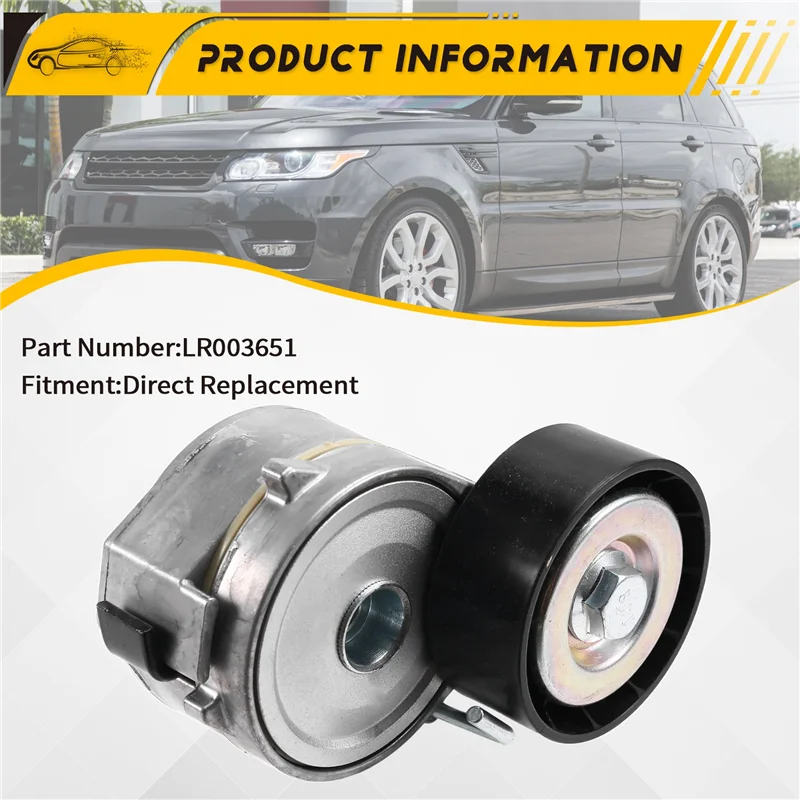 AB16-Idler Belt Pulley Tensioner LR003651 For Land Rover Freelander 2 Range Rover Volvo S80 Ford Citroen C5
AB16-Idler Belt Pulley Tensioner LR003651 For Land Rover Freelander 2 Range Rover Volvo S80 Ford Citroen C5