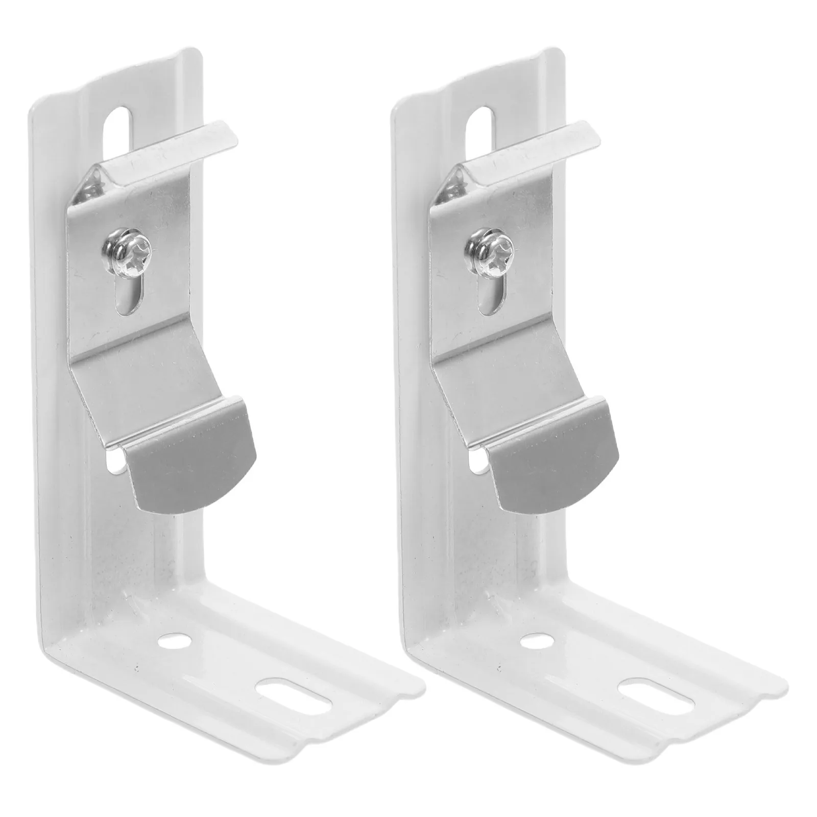 2Pcs Vertical Blind Bracket Holders Rust Resistant Iron Secure Side Mount for 38Mm Vertical Blinds Hardware Accessories
2Pcs Vertical Blind Bracket Holders Rust Resistant Iron Secure Side Mount for 38Mm Vertical Blinds Hardware Accessories