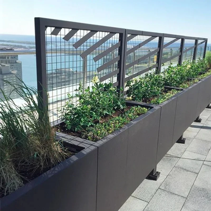 Composite Head Pots Planters Terrace Bed Household Large Alloy Metal Flower Pot Aluminum Garden Planter Box
Composite Head Pots Planters Terrace Bed Household Large Alloy Metal Flower Pot Aluminum Garden Planter Box