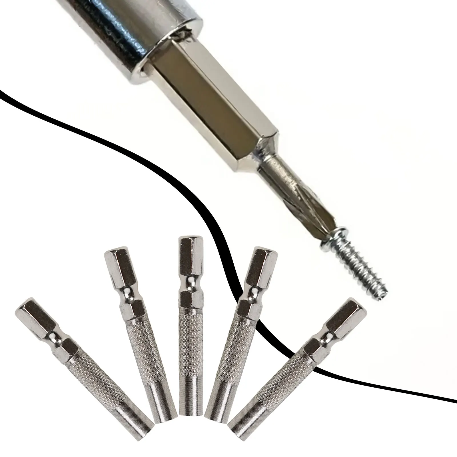 Bit Adapter 6.35mm 1/4\\\\\\\" Insert 5PCS Hex 6.35mm Chrome-vanadium Steel Electric Screwdriver For 1/4\\\\\\\" 6.35mm Handle
Bit Adapter 6.35mm 1/4\\\\\\\" Insert 5PCS Hex 6.35mm Chrome-vanadium Steel Electric Screwdriver For 1/4\\\\\\\" 6.35mm Handle