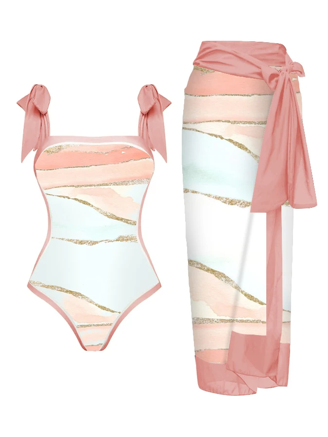 Color Block Print Beach Outfits 2023 New Swimwear Summer Female One Piece And Cover Up Swimsuit Bathing Suit Sexy Beachwear
Color Block Print Beach Outfits 2023 New Swimwear Summer Female One Piece And Cover Up Swimsuit Bathing Suit Sexy Beachwear