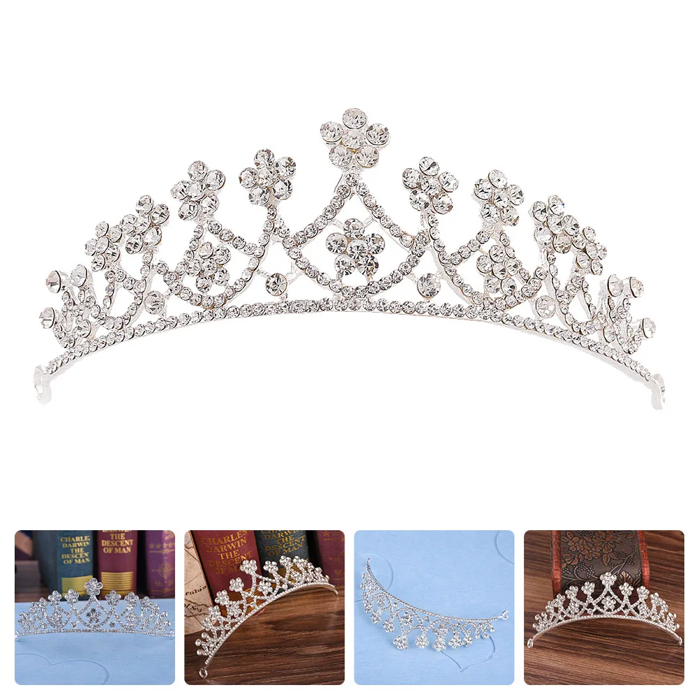 1Pcs Fine Workmanship Rhinestone Crown Headband Beautiful Decoration for Children and Weddings
1Pcs Fine Workmanship Rhinestone Crown Headband Beautiful Decoration for Children and Weddings