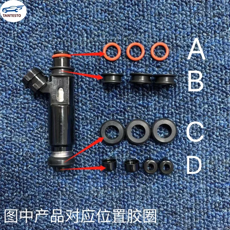 For Mitsubishi Montero Pajero 6G75 3.8LV6 Fuel Injector Rubber Ring/seal Ring 195500-4370 Repair Kits
For Mitsubishi Montero Pajero 6G75 3.8LV6 Fuel Injector Rubber Ring/seal Ring 195500-4370 Repair Kits