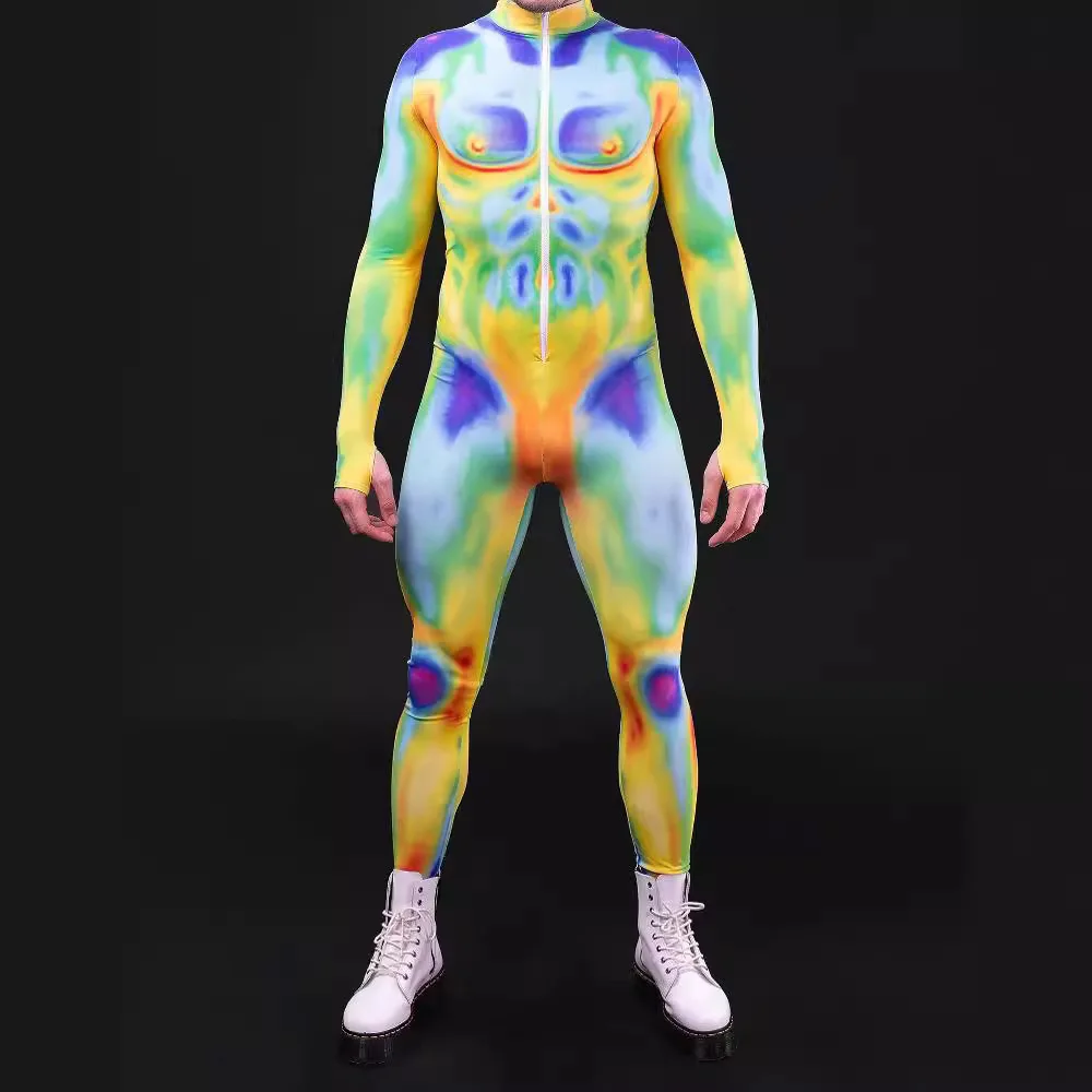 Halloween Man Woman Robot Funny Bodysuit 3D Printing Zentai Skintight Movie Cosplay Costume Holiday Party Long Sleeve Jumpsuit
Halloween Man Woman Robot Funny Bodysuit 3D Printing Zentai Skintight Movie Cosplay Costume Holiday Party Long Sleeve Jumpsuit
