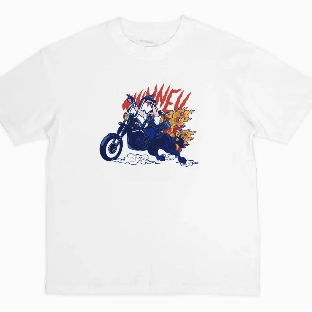 2026 Весна и лето, новая модная хлопковая футболка High Street Biker Wang Ye с короткими рукавами и круглым вырезом, женская одежда
2026 Весна и лето, новая модная хлопковая футболка High Street Biker Wang Ye с короткими рукавами и круглым вырезом, женская одежда