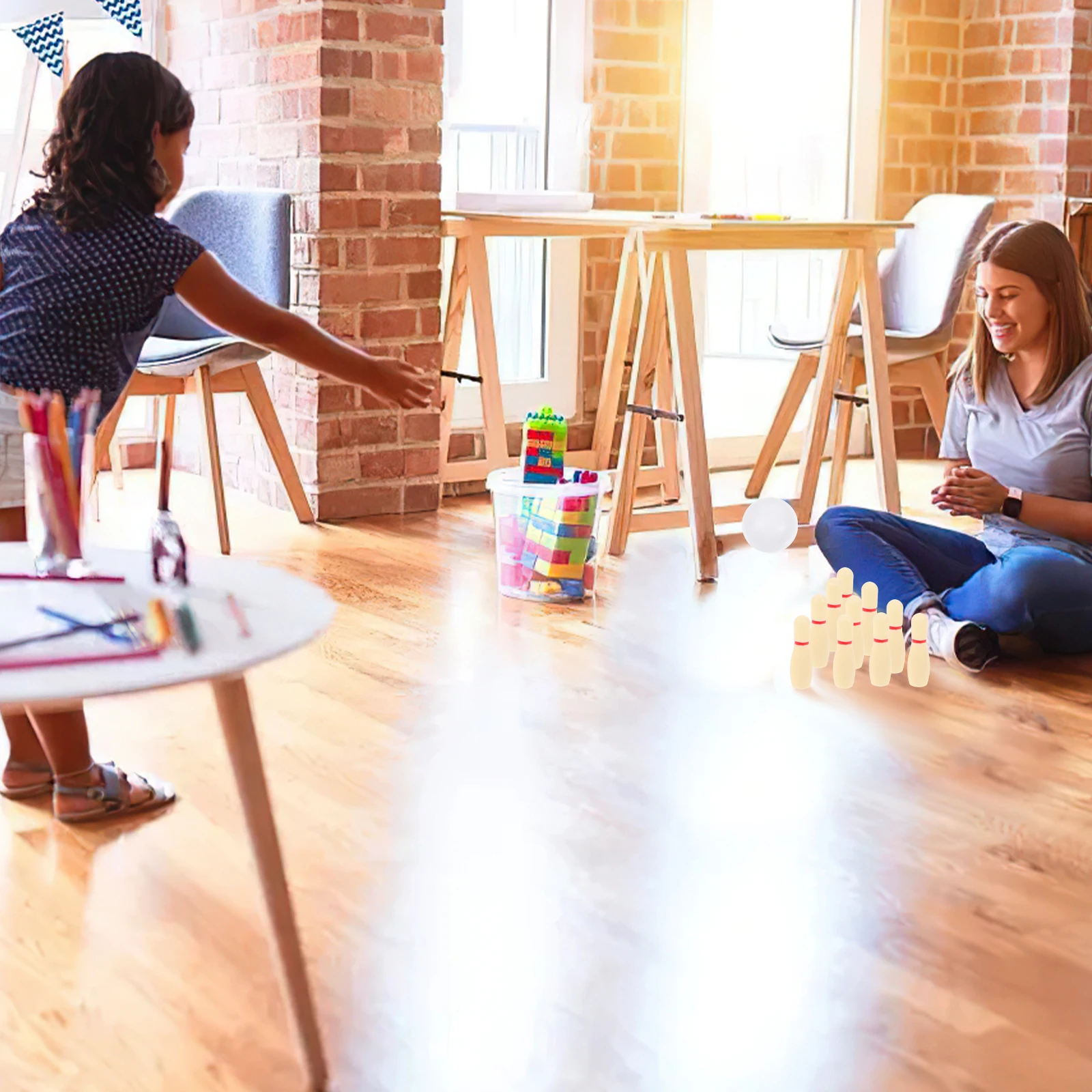 1Set Children Bowling Game Set Sturdy Small Bowling Kit for Kids Outdoor Home Party Use Interactive Family Fun Sports Play
1Set Children Bowling Game Set Sturdy Small Bowling Kit for Kids Outdoor Home Party Use Interactive Family Fun Sports Play