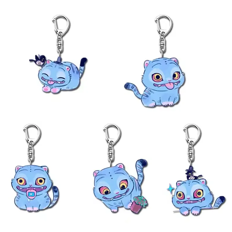 5PCS Creative Cartoon Backpack Key Ring Acrylic Key Chain Cute Tiger Keyring Key chain Accessories Gifts
5PCS Creative Cartoon Backpack Key Ring Acrylic Key Chain Cute Tiger Keyring Key chain Accessories Gifts