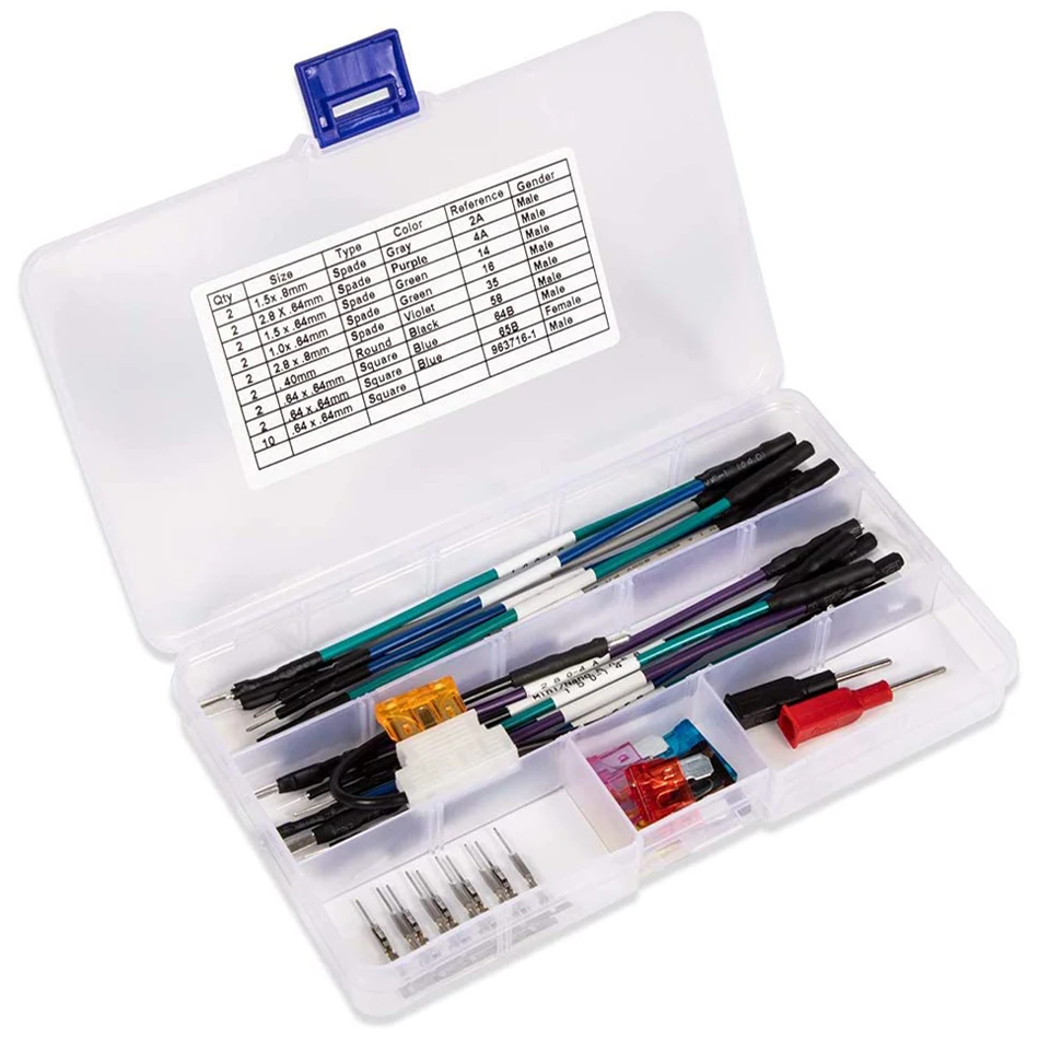 TML TP-300-A Terminal Test Probes Kit - an Affordable Alternative to EL-35616-300-A, 35616, J-35616 (Set of 26 with Box)
TML TP-300-A Terminal Test Probes Kit - an Affordable Alternative to EL-35616-300-A, 35616, J-35616 (Set of 26 with Box)