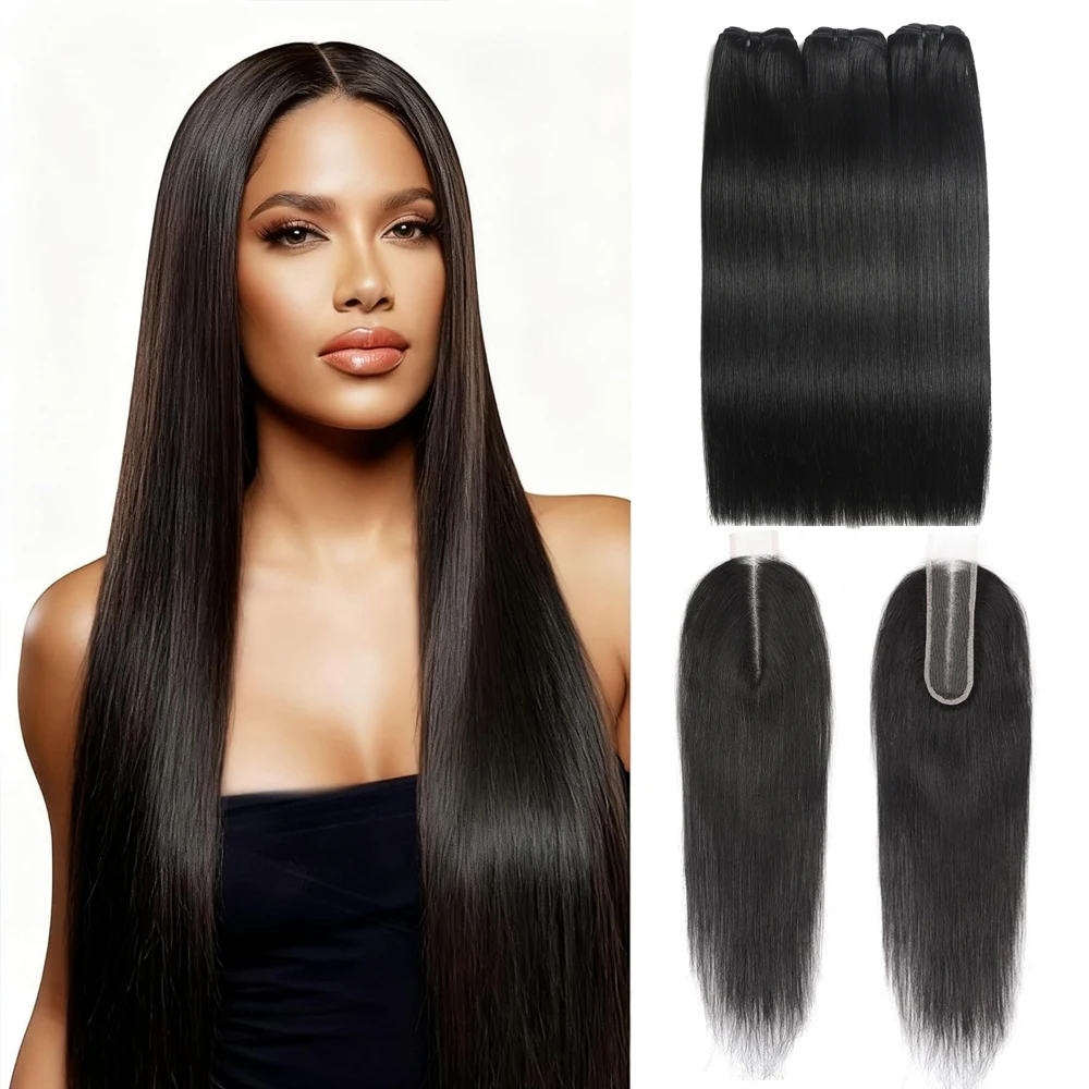 14A Straight Bundles With Closure Human Hair HD Transparent Lace Remy Raw Virgin, 2x6 6x6 13x6 Closure With Bundles
14A Straight Bundles With Closure Human Hair HD Transparent Lace Remy Raw Virgin, 2x6 6x6 13x6 Closure With Bundles