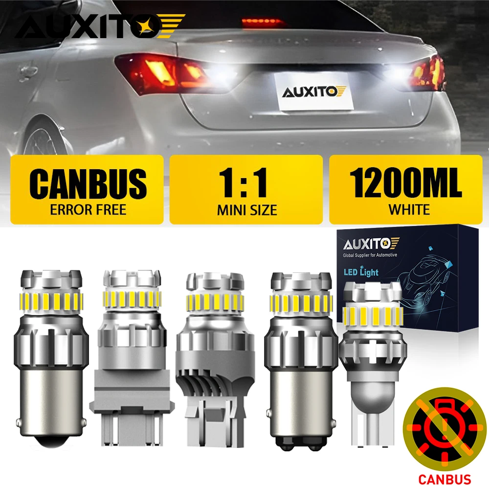 AUXITO 2 шт. Canbus 1156 BA15S LED P21W 1157 BAY15D P21/5W W21/5W T20 7443 7440 3156 3157 Светодиодные задние резервные парковочные фонари заднего хода
AUXITO 2 шт. Canbus 1156 BA15S LED P21W 1157 BAY15D P21/5W W21/5W T20 7443 7440 3156 3157 Светодиодные задние резервные парковочные фонари заднего хода