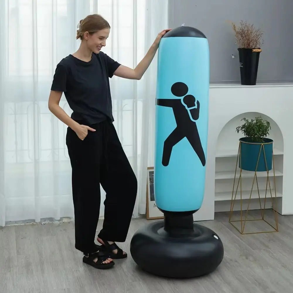 160cm Inflatable Boxing Bag Exercise Training Boxing Punching Bag Pressure Entertainment Inflatable Punching Stand Adult
160cm Inflatable Boxing Bag Exercise Training Boxing Punching Bag Pressure Entertainment Inflatable Punching Stand Adult