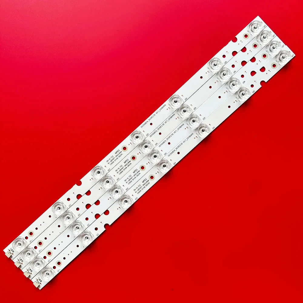 4PCS LED backlight Strip apply to TTCL GIC50LB24 50p65 50C715 50p8 50P65US 50S421 50S423 50P65US 50P8M 50P65 4C-LB5007
4PCS LED backlight Strip apply to TTCL GIC50LB24 50p65 50C715 50p8 50P65US 50S421 50S423 50P65US 50P8M 50P65 4C-LB5007
