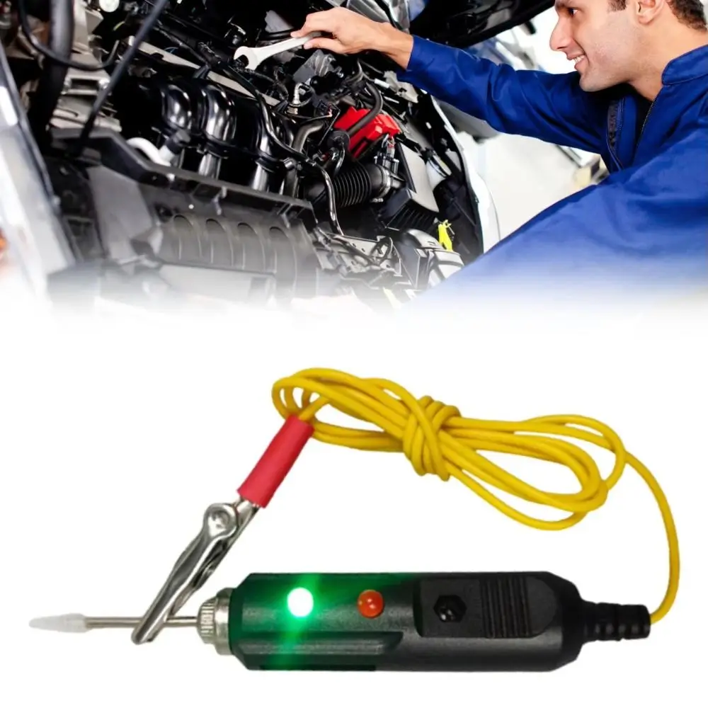 Multifunctional Automotive Voltage Tester DC6-24V Dual-color LED Car Voltage Test Probe High Sensitivity Metal
Multifunctional Automotive Voltage Tester DC6-24V Dual-color LED Car Voltage Test Probe High Sensitivity Metal