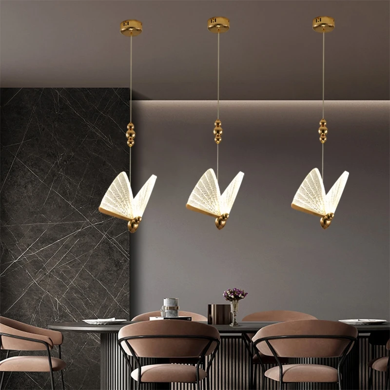 Moden LED Nordic Bedside Long-line Net Butterfly Pendant Lights Single Double Head Hanging Lamp Luxury Creative Indoor Lighting
Moden LED Nordic Bedside Long-line Net Butterfly Pendant Lights Single Double Head Hanging Lamp Luxury Creative Indoor Lighting