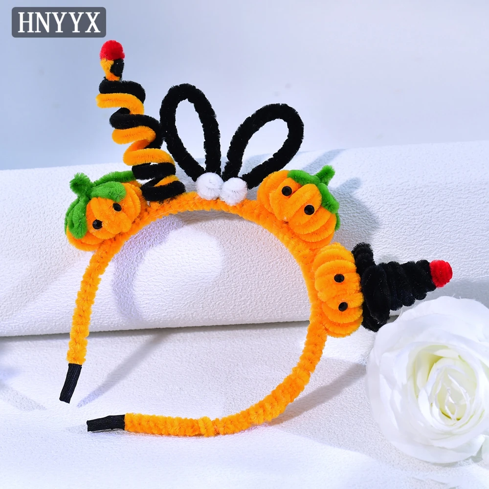 HNYYX New Halloween Hair Decoration 3D Cute Pumpkin Headband Handmade Cartoon Headdress Holiday Party Hair Accessories A388
HNYYX New Halloween Hair Decoration 3D Cute Pumpkin Headband Handmade Cartoon Headdress Holiday Party Hair Accessories A388