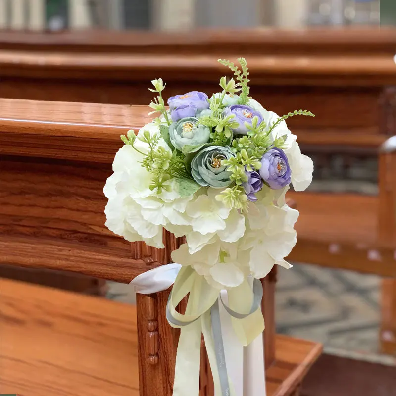 Chair Sashes Ribbon Hydrangea Flowers Tie Seat Knot Cover Back Belt Bow For Church Hotel Banquet Wedding Party Events Decoration
Chair Sashes Ribbon Hydrangea Flowers Tie Seat Knot Cover Back Belt Bow For Church Hotel Banquet Wedding Party Events Decoration