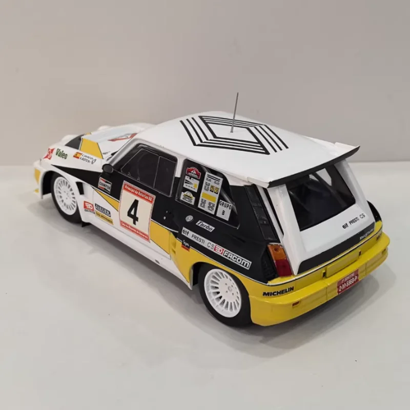 IXO 1:18 Scale 5 MAXI TURBO #4 Alloy Car Model Static Collection Decorated Holiday Gifts Toys Souvenir Gift
IXO 1:18 Scale 5 MAXI TURBO #4 Alloy Car Model Static Collection Decorated Holiday Gifts Toys Souvenir Gift