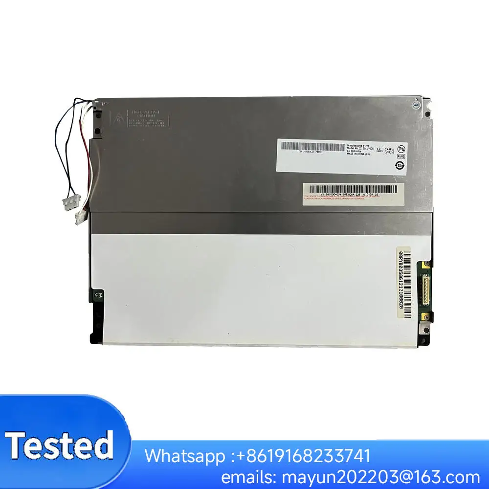 Original 10.4" industrial LCD panel with G104VN01(V0/V1) G104SN02(V0/V1/V2) G104STN01.0 models.
Original 10.4" industrial LCD panel with G104VN01(V0/V1) G104SN02(V0/V1/V2) G104STN01.0 models.