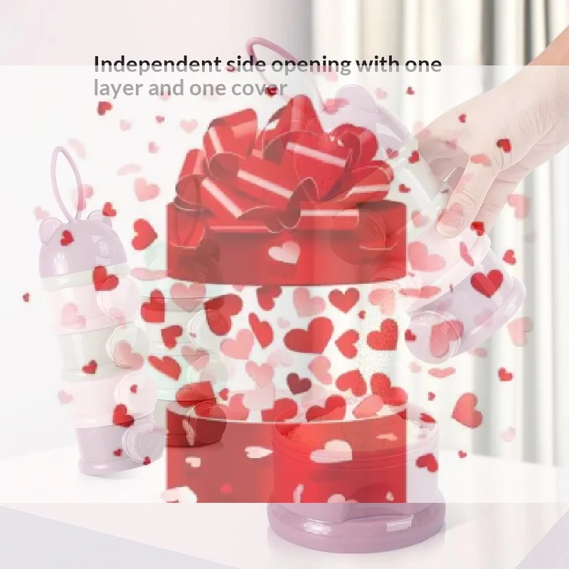 Новый портативный контейнер для еды для малышей, 3/4-слойный, в форме медведя, для закусок, детский контейнер для молочной смеси, чашка для кормления младенцев
Новый портативный контейнер для еды для малышей, 3/4-слойный, в форме медведя, для закусок, детский контейнер для молочной смеси, чашка для кормления младенцев