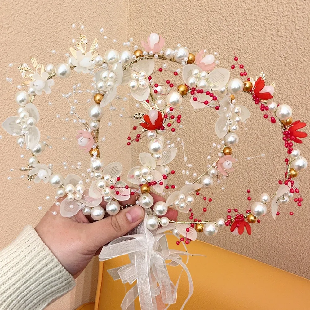 Flower Tulle Pearl Wreath Hair Ornament 1Pc, Soft No Hurt Hair Design, Multi Color Fairy Accessory for Wedding Party Daily Wear
Flower Tulle Pearl Wreath Hair Ornament 1Pc, Soft No Hurt Hair Design, Multi Color Fairy Accessory for Wedding Party Daily Wear