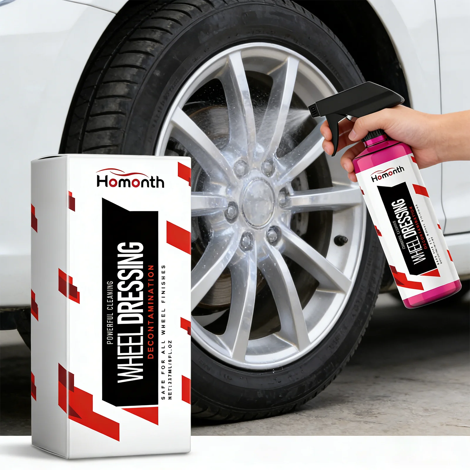 Car Wheel Cleaner Tire Shine Brake Dust Remover Rim Cleaning Spray Alloy Wheel Care Tire Gloss Car Detailing SUV Autocare 237ml
Car Wheel Cleaner Tire Shine Brake Dust Remover Rim Cleaning Spray Alloy Wheel Care Tire Gloss Car Detailing SUV Autocare 237ml