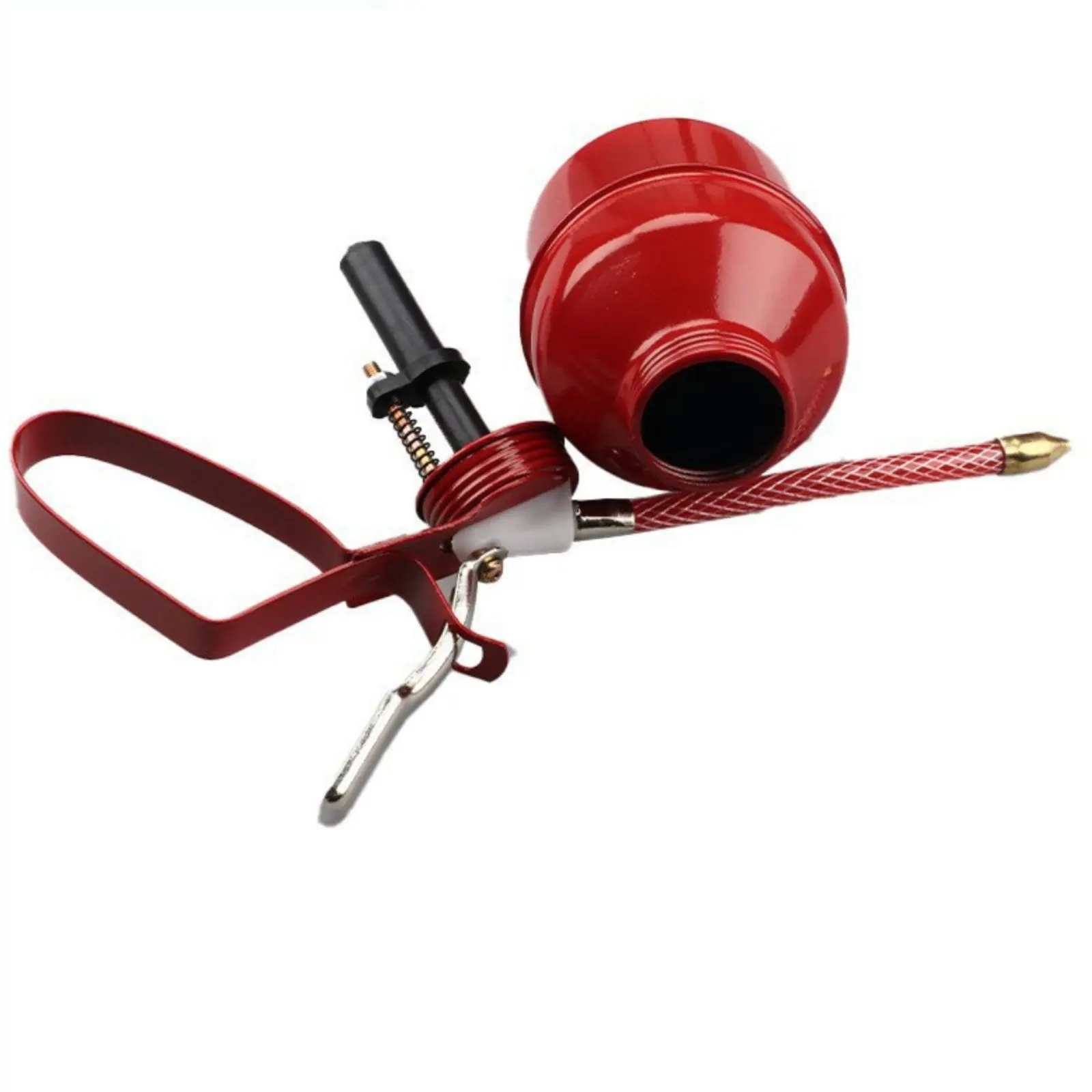 Manual Oil Can Sturdy Carbon Steel Frame Pump Action Oil Thumb Pump Oiling Ergonomic Handle High Pressure Oiler
Manual Oil Can Sturdy Carbon Steel Frame Pump Action Oil Thumb Pump Oiling Ergonomic Handle High Pressure Oiler