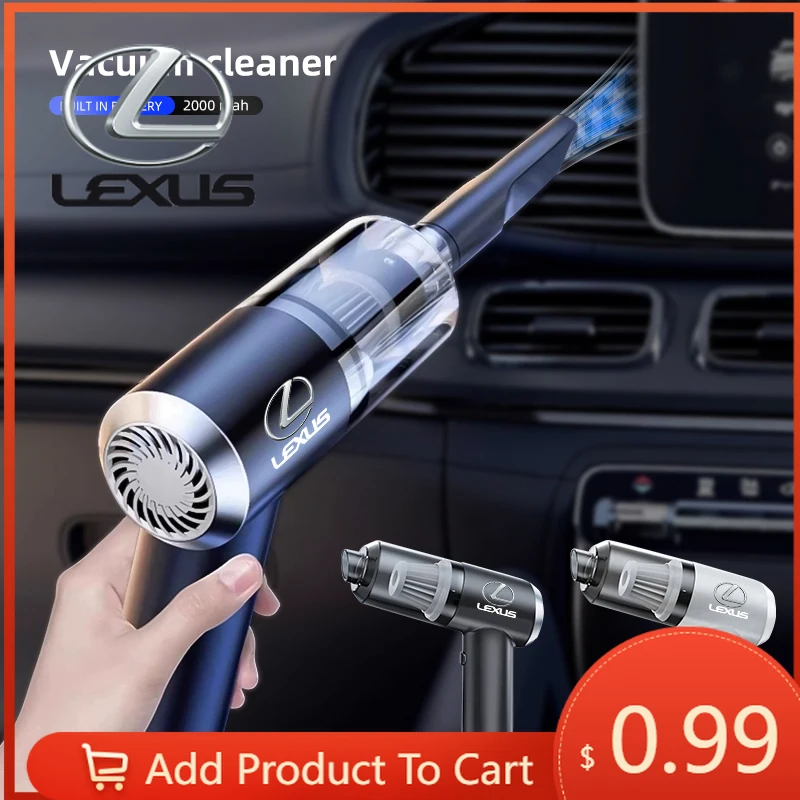 Interior Stickers Wireless Car Vacuum Cleaner Strong Cordless Cleaner Suction Handheld For Lexus ES300 RX330 RX300 GS300 IS250 I
Interior Stickers Wireless Car Vacuum Cleaner Strong Cordless Cleaner Suction Handheld For Lexus ES300 RX330 RX300 GS300 IS250 I