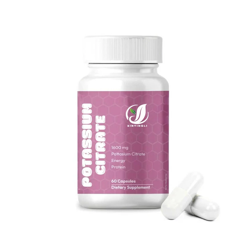 Herbal Potassium Citrate Capsules, 1600mg, Natural Energy, Health, and Hydration Support -60 Vegetarian Capsules
Herbal Potassium Citrate Capsules, 1600mg, Natural Energy, Health, and Hydration Support -60 Vegetarian Capsules